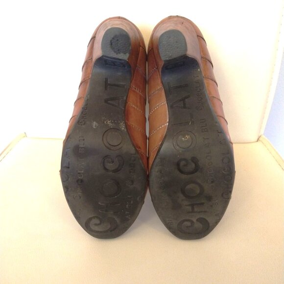 Chocolat Blu "Dahl" - Genuine Leather Ankle Booties, 8.5 - Picture 5 of 8